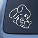 MY MELODY - Hello Kitty - Vinyl Decal Sticker #A1408 | Vinyl Color: White