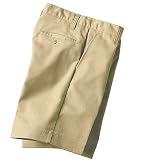Dickies 54-062 Boy's Plain Front Shorts (Husky Sizes 8 to 20)