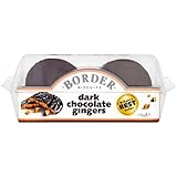 Border Biscuits, Dark Chocolate Gingers, 5.3-Ounce (Pack of 6)
