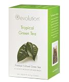 Revolution Tea, Tropical Green Tea, 16 Flow-through Infuser Bags in a Stay-Fresh Container