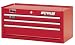 Automotive : Waterloo TR51203 26-Inch Wide by 12-Inch Deep by 12-1/4-Inch High Professional Use Red 3 Drawer Intermediate Chest with Full Extension Ball Bearing Drawer Slides