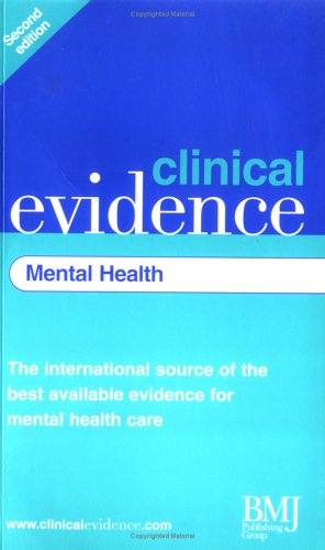 Clinical Evidence Mental Health
