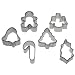 Wilton Holiday 6-Piece Mini Metal Cutter Set