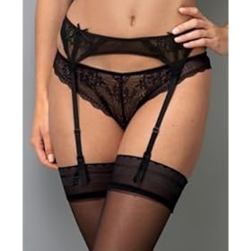 DKNY Lavish Lace Garter Belt