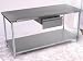 Stainless Steel Work Tables 30" x 48" - Single Item (AER4TG3048)
