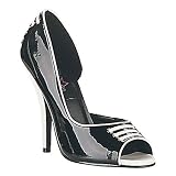 Pleaser Shoes Womens SEDUCE-220 5" Two-Tone Peep Toe Pump Available in 4 Colors