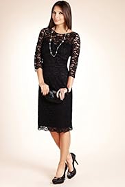 Floral Lace Shift Dress