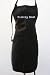 Black Embroidered Apron