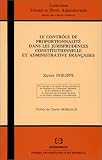 Revue Economica  / Le contrôle de proportionnalité dans les jurisprudences constitutionnelle et adm