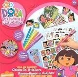 Bojeux - J09275 00 - Loisir Créatif - Dora Autocollants à colorier