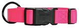 Fits All Super Strong Adjustable Collar Floresent Pink 1 in.