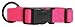 Fits All Super Strong Adjustable Collar Floresent Pink 3/8 in.
