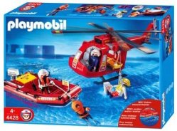 Childrens Toyshop  Toys : Playmobil - Fire & Rescue 4428