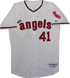 Los Angeles Angels John Lackey Throwback Authentic Home Jersey