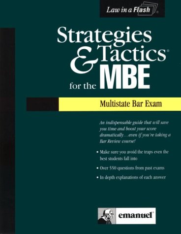 Strategies & Tactics for Bar Exam)