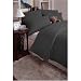 Luxury European 200-gram 100% Cotton Flannel King Sheet Set, Black
