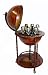 Sixteenth-Century Old World Map Reproduction Globe Bar