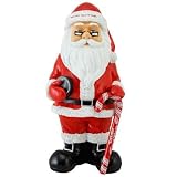 Detroit Red Wings 11.5'' Resin Team Santa Figurine