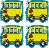 DAZZLE STICKERS SCHOOL BUS 60-PK