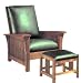 Spindle Arm Morris Chair Woodworking Paper Plan
