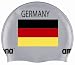 arena Schwimmkappe Flag Cap, silber