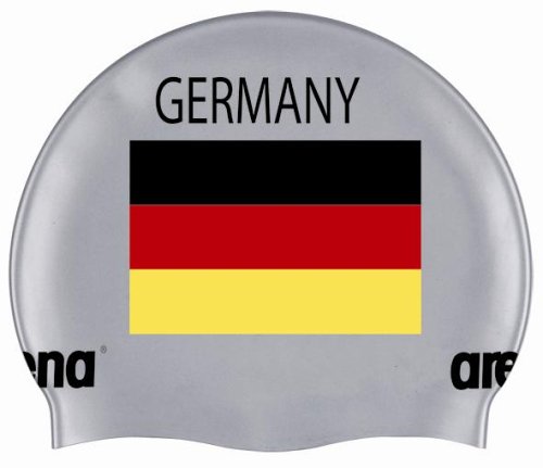 arena Schwimmkappe Flag Cap, silber