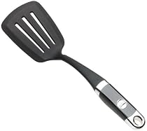KitchenAid Silicone Slotted Turner, Black