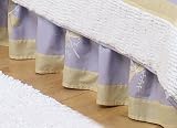 JoJo Designs Toddler Bed Skirt - Purple Dragonfly Dreams