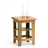 Blumenständer Tisch Beistelltisch Eiche geölt 60 cm hoch