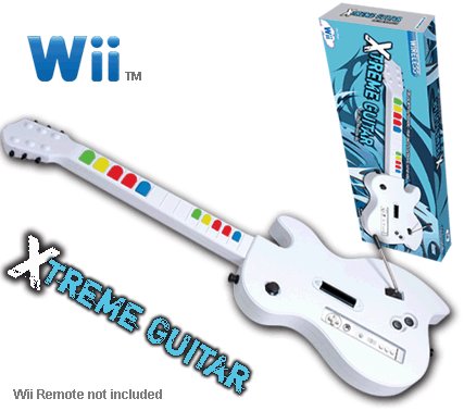 Xtreme Wireless Guitar Controller for Nintendo Wii