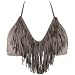 L Space Indian Summer Audrey Halter Bikini Top - Women's Taupe, M