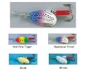 Mepps Aglia Spinners - Undressed Size: 4 (1/3 oz.); Color: Silver (S)