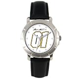  : MARK MARTIN #1 Beautiful Glass Crystal Face "Driver Series" WATCH with 9" Leather Band