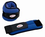 Bell Fitness 3-Pound Pair Soft Touch Ankle and Wrist Weights