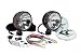 KC HiLiTES 250 Daylighter Titanium Finish 130-Watt Ice Blue Halogen Long Range Light System