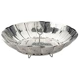 Precision Pierced Vegetable Steamer 9 Diameter - RSVP