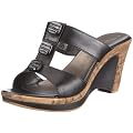 Tamaris Black 1-1-27214-26 Damen Clogs & Pantoletten