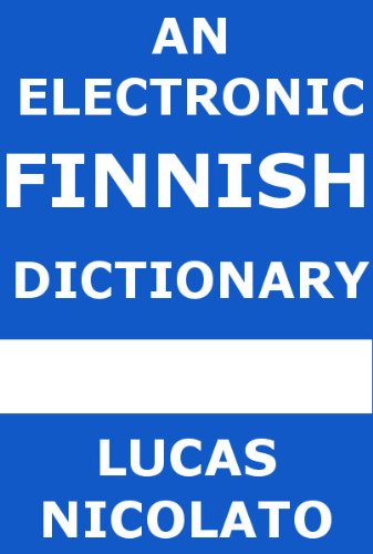An Electronic Finnish Dictionary