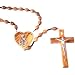 Olive Wood Wall Rosary with Certificate and Gift Box