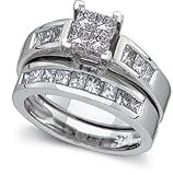 1 1/2 ctw. Bridal Set