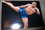 George St Pierre Signed Photo 13x19 UFC MMA Figther #002