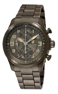 Victorinox Swiss Army Men's 251460 Infantry Vintage Chrono Mechanical Black Chronograph Dial Watch by Victorinox Swiss Army