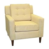 Clybourn Loft Chair - Oatmeal Microsuede