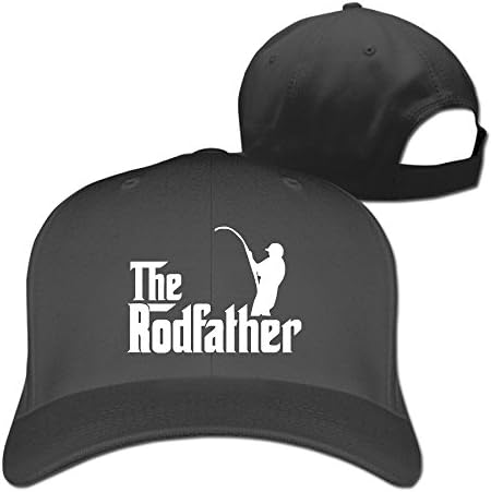 Adjustable Baseball Cap - The RodFather Funny Godfather Fishing