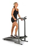 Stamina InMotion Manual Treadmill (Pewter Grey, Black)