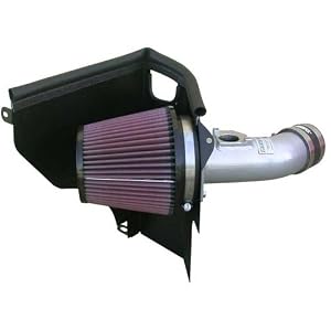 K&N 69-8001TS Typhoon Air Intake Kit, Short-Ram, Silver