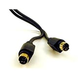 HOSA VIDEO CABLE - S-VIDEO CABLE, GOLD-PLATED CONTACTS, 5 ft.