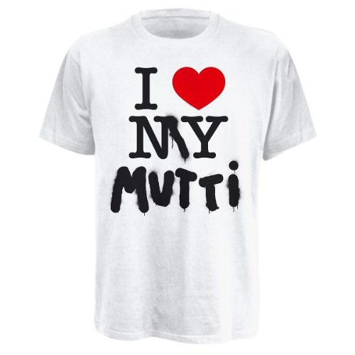 Universal Music Shirts Funshirt/Spr&uuml;che - I Love My Mutti 4826363 Unisex - Erwachsene Shir Preisvergleich