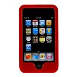 Solid Red Snap On Crystal Hard Cover Case For Apple Ipod Touch Itouch 8gb 16gb 32gb 2g 2nd Generation