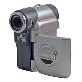 Aiptek IS-DV2 (Silver) 6MP MP4 Digital Camcorder with Image Stabilization by Aiptek